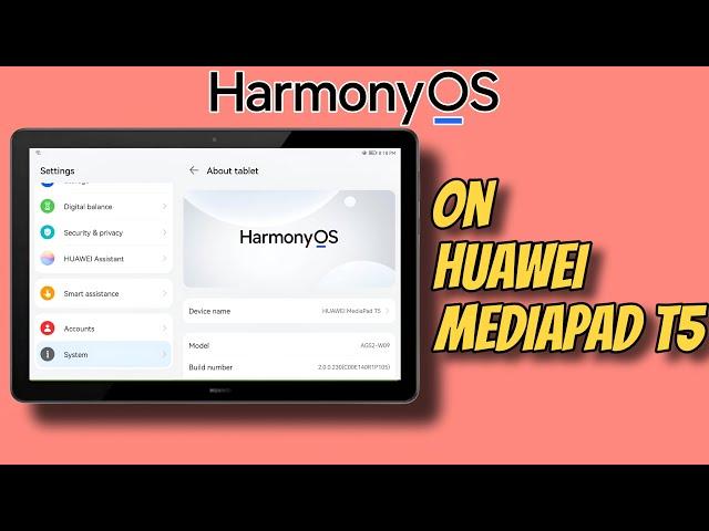 HarmonyOS on Huawei MediaPad T5 | Android 9 | RandomRepairs