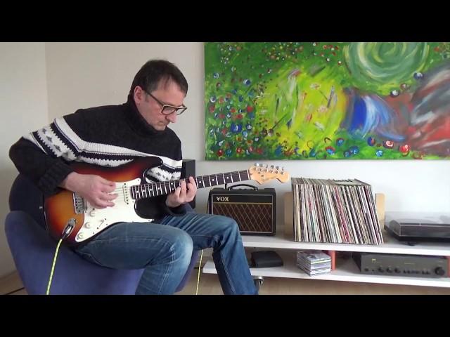 Fender Stratocaster  mit Vox Pathfinder Verstärker