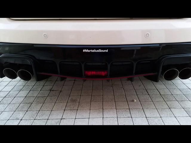 Martelius exhaust, warm idle. Fk2 civic type r