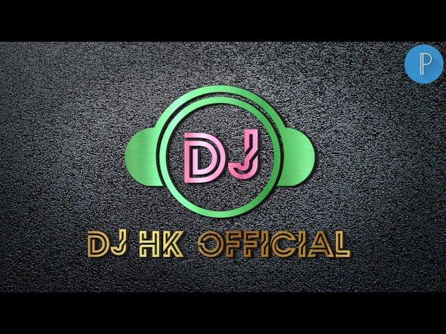 D J HK OFFICIAL logo design on pixellab-Android[Vandy Design]