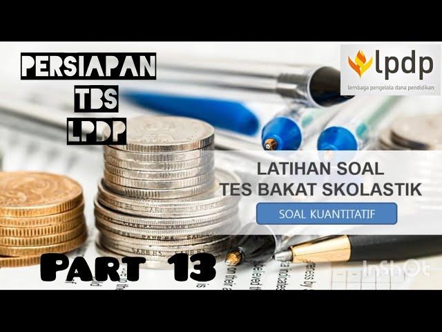 LATIHAN SOAL TES BAKAT SKOLASTIK LPDP