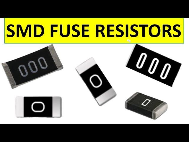 SMD Fuse Resistor code and working principle