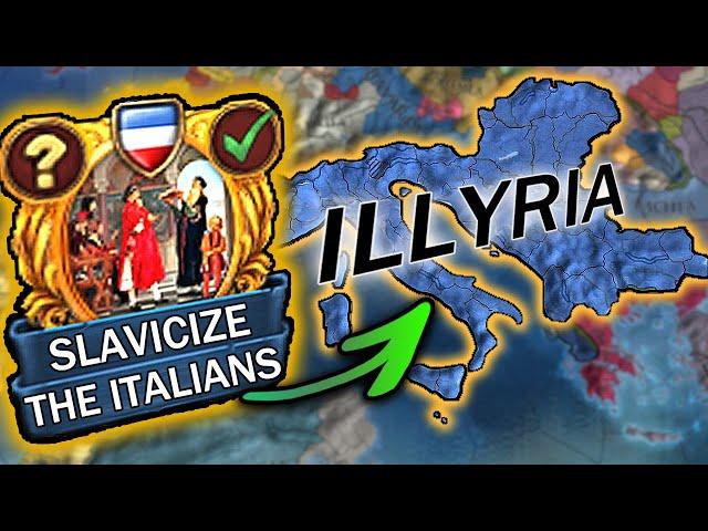 This Mission Turns ITALIANS Into SLAVS In EU4 Ante Bellum