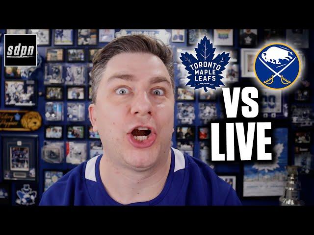 Toronto Maple Leafs vs. Buffalo Sabres LIVE w/ Steve Dangle