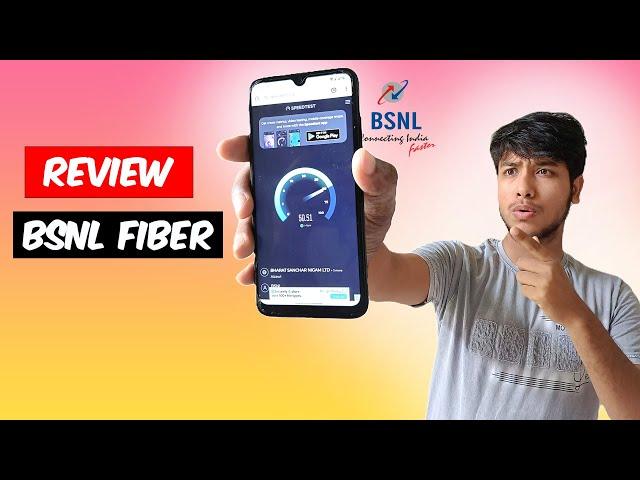 Bsnl Fiber Connection in village area || Review 