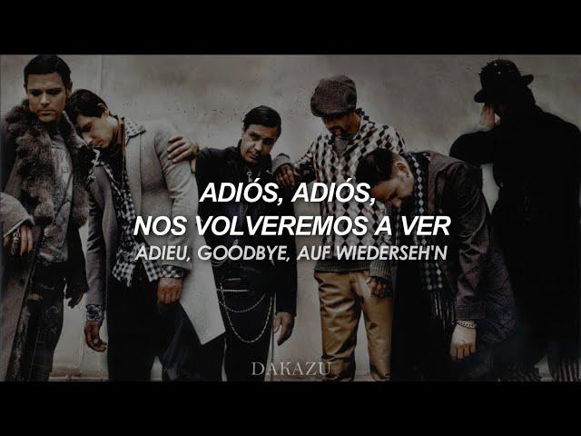 Rammstein - Adieu (Sub Español - Lyrics)