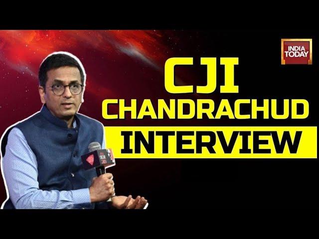 CJI Chandrachud Interview: Chief Justice Of India Justice D Y Chandrachud Special Interview