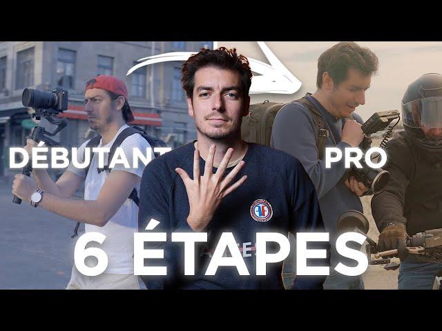 6 étapes pour devenir vidéaste pro