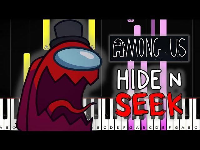 Among Us: Hide N Seek | Piano Tutorial | Trailer Song