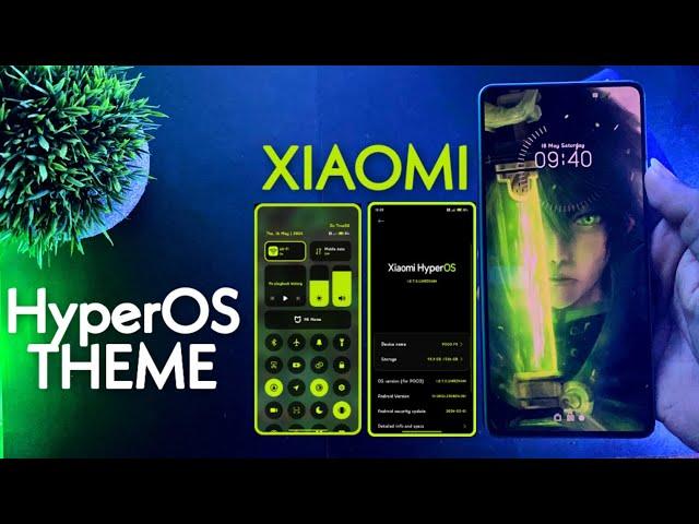 Xiaomi HyperOS Premium Theme For Any Xiaomi Devices | New Neon System Ui | #hyperos