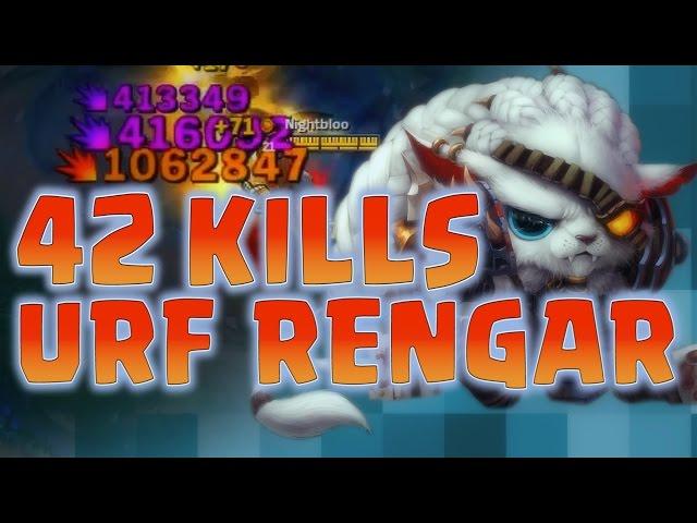 Nightblue3 - 42 KILLS URF 10 SECOND CD RENGAR ULTS