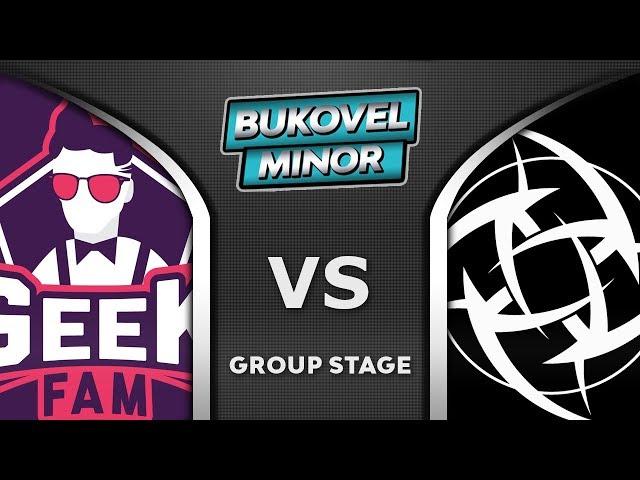 Geek Fam vs NiP Bukovel Minor 2020 Highlights Dota 2