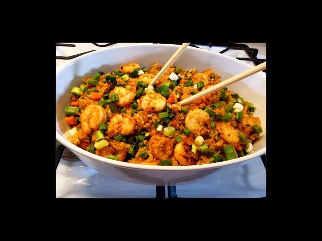 Chinese Shrimp Fried Rice - Scrumptious