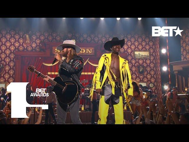 Lil Nas X & Billy Ray Cyrus Bring The Old Town Road To The BET Awards Live! | BET Awards 2019