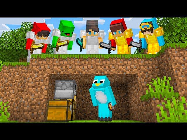 SPEEDRUNNER vs 5 PRO HUNTERS in Minecraft