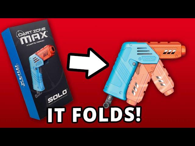 Foldable Blaster! Dart Zone Max Solo Review