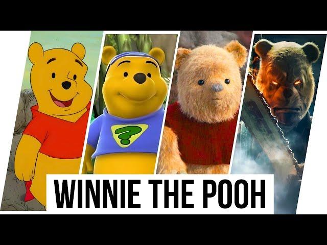 Winnie the Pooh Evolution in Movies & TV Shows & Cartoons (1966-2024)