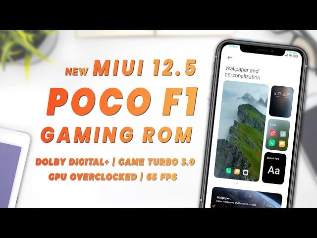 Poco F1 MIUI 12.5 || Best Gaming Rom With D8G Kernal - Better Than Corvus  || How to Install - 2021