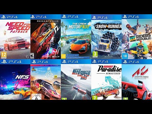 Top 10 Best PS4 OPEN WORLD RACING Games (2025)