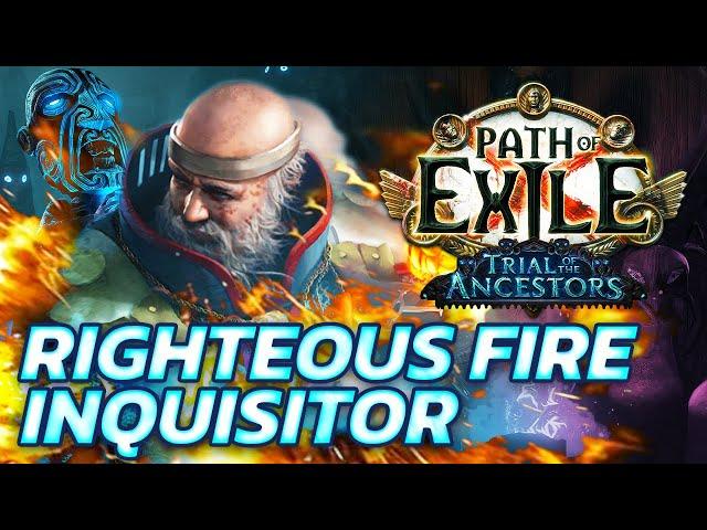 Just play this build already. - Righteous Fire Inquisitor by @PohxKappa [PoE 3.22]