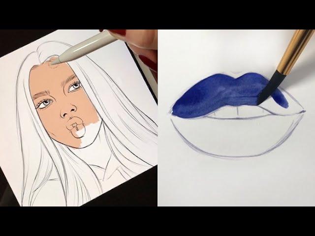 ODDLY SATISFYING ART VIDEOS  Part 2 | Natalia Madej Compliation