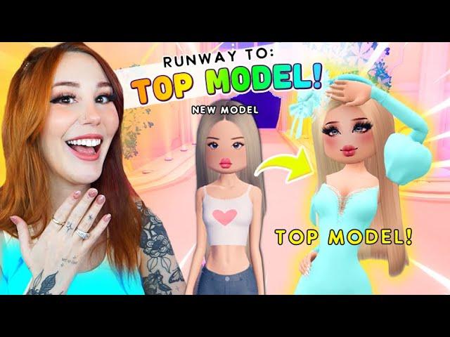 NEW MODEL TO TOP MODEL! Runway To Top Model in DTI! Dress To Impress on Roblox