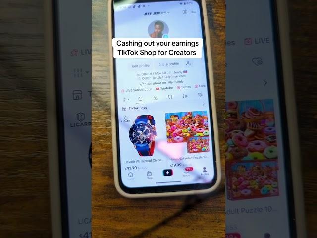 Tiktok Shop For Creators Cashing out | kijan pou pran kob sou tiktok
