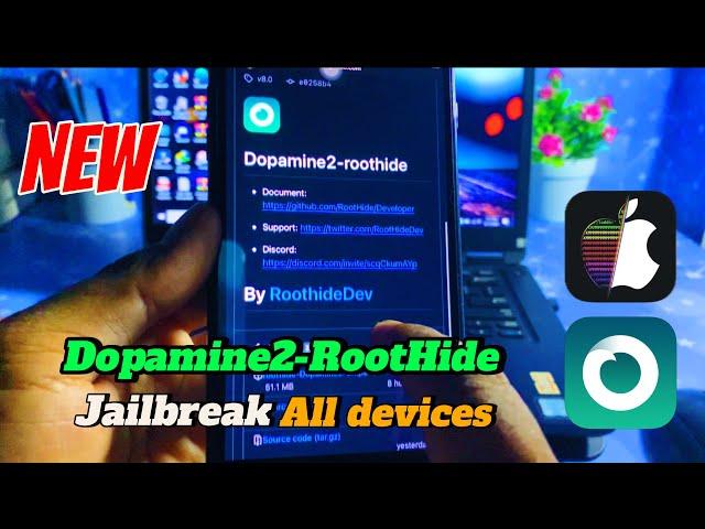 NEW Dopamine2-RootHide Jailbreak iOS 16.6.1 - iOS 15.0 not use Computer All Devices