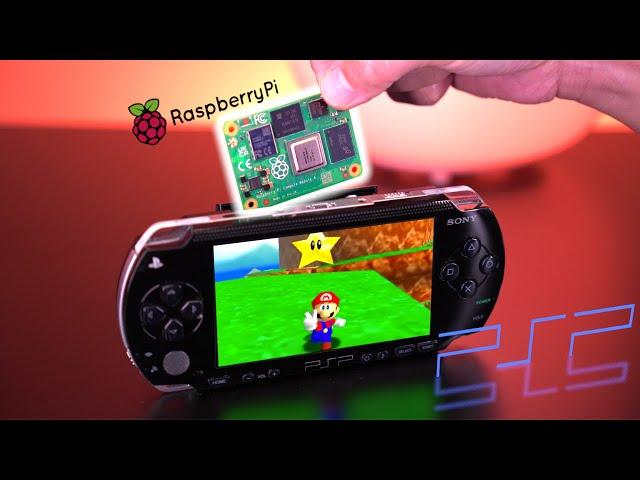 Why You Need To Put A Raspberry Pi CM4 Inside Your PSP Right Now!