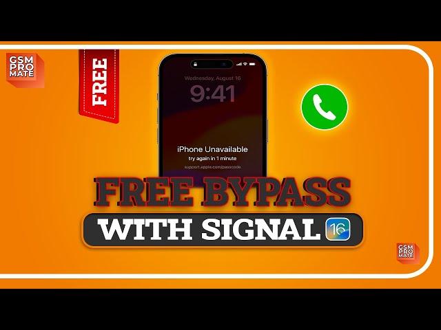  FREE Bypass With Signal  iOS 16.7.2 - 15xx [NEW TOOL 2024] FIX SIM 
