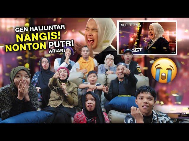 GEN HALILINTAR NANGIS NONTON PUTRI ARIANI DI AGT, DAPAT GOLDEN BUZZER, BANGGA