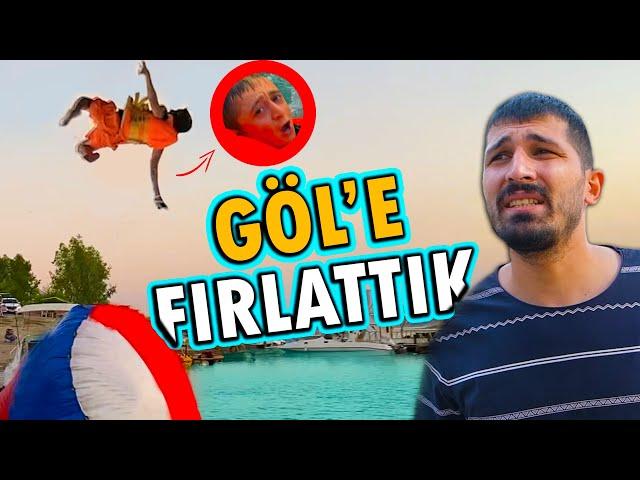 EMRE'Yİ GÖLE FIRLATTIK ! ( BİR ÇILGINLIK YAPTIR #2 ) @emregull @muratsungurtekin8674