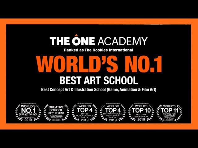 WORLD'S NO.1 Best Art School - The One Academy (Our 5 Major Introduction)