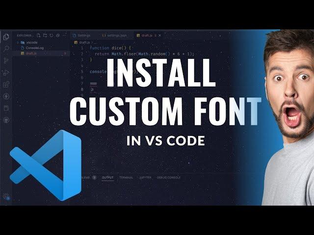 How to Install Font Family in Visual Studio Code | How to Install Fonts in VS Code Editor in 2024