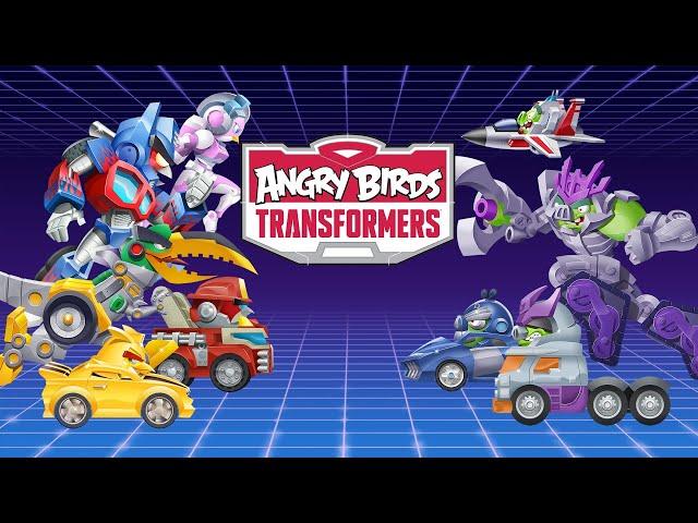 Angry Birds Transformers // Full Game Walkthrough