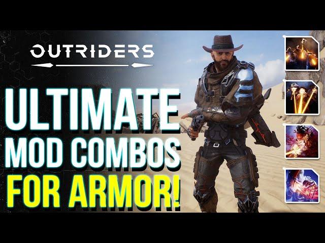 OUTRIDERS | Become Way Stronger! Ultimate ARMOR MODS Combinations For End Game (Outriders Best Mods)