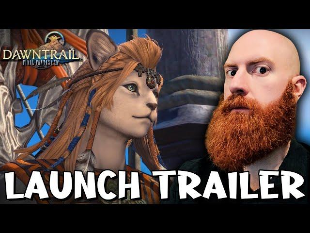 Xeno Reacts to Final Fantasy 14 Dawntrail Launch Trailer