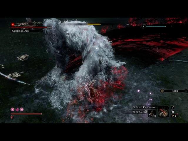 Sekiro guardian ape, cheese!