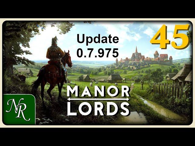Manor Lords Ep 45 | Thirty Fields Plowed And Planted In Samwise | Manor Lords Early Access Gameplay