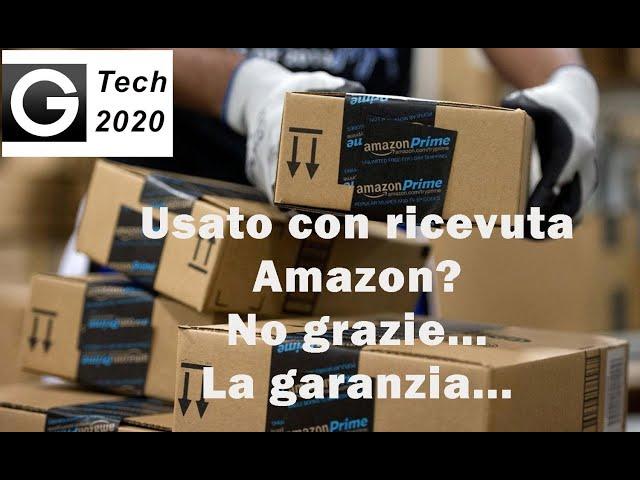 NON ACQUISTATE USATI CON RICEVUTA AMAZON: Amazon non vi riconoscerà garanzia!!