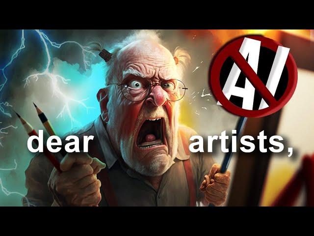 dear artists, stop complaining about AI (sincerely...a fellow artist)