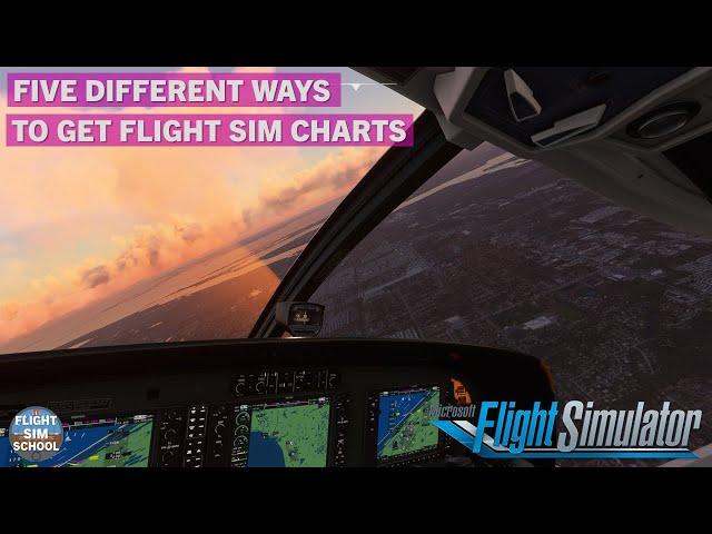 Charts for Microsoft Flight Simulator