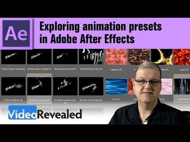 Exploring Animation Presets in Adobe After Effects