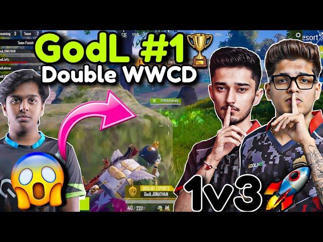 GODLIKE #1 Back to Back WWCD  Jonathan 1v3 SOUL  Jelly 1v4