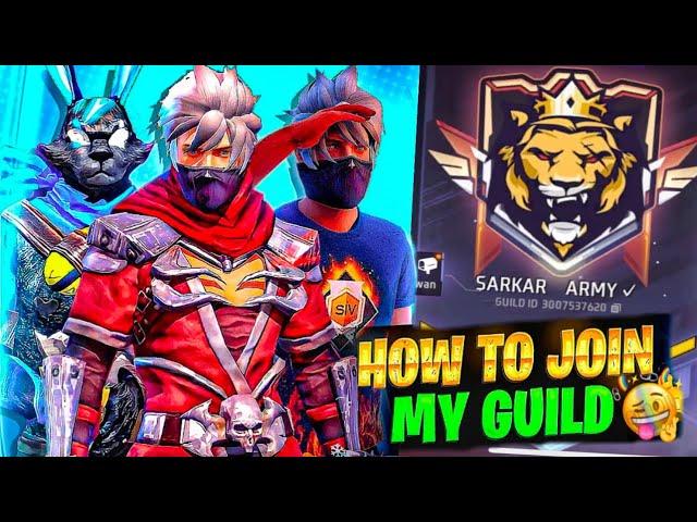 HOW TO JOIN MY GUILD | HOW TO JOIN V BATCH GUILD | HOW TO JOIN REDEEM CODE GUILD | FREE FIRE GUILD