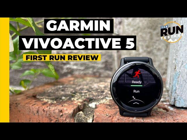 Garmin Vivoactive 5 First Run Review: New AMOLED Vivoactive tested by 2 runners