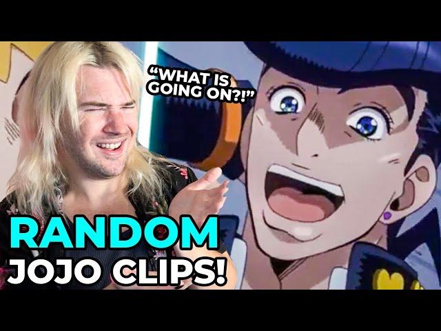 NON JOJO FAN REACTS TO | JOJO BIZARRE ADVENTURE NO CONTEXT CLIPS