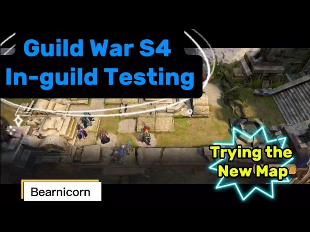 Testing the Guild War Season 4 Map - Watcher of Realms