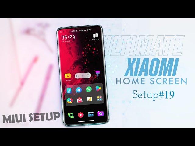 Minimal Home Screen Setup for Xiaomi/Redmi/Poco Devices | MIUI Themes Only | TechRush #19