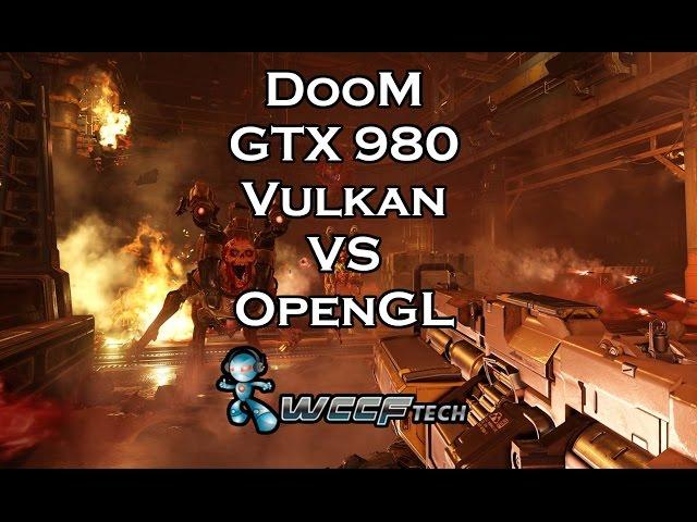 GTX 980 DOOM Vulkan vs OpenGL